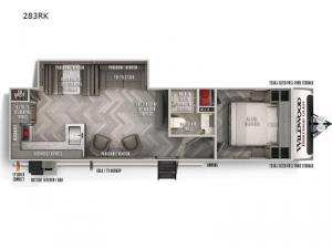 Wildwood Heritage Glen 283RK Floorplan Image