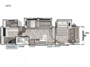 Wildwood 33TS Floorplan Image