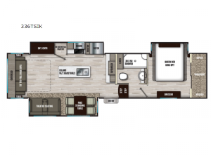 Chaparral 336TSIK Floorplan Image