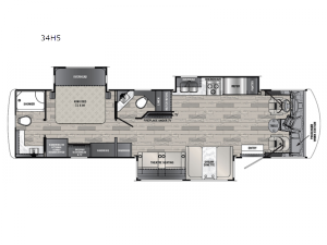 Georgetown 5 Series 34H5 Floorplan Image