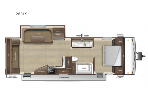 Open Range Conventional 26RLS Floorplan Image