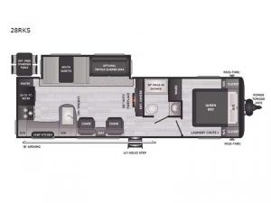 Hideout 28RKS Floorplan Image