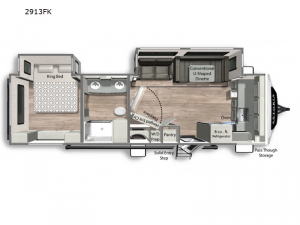 Astoria 2913FK Floorplan Image