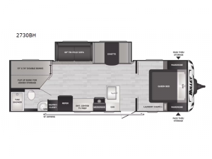 Bullet Crossfire 2730BH Floorplan Image