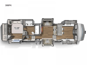 Columbus 388FK Floorplan Image
