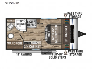 Sonic Lite SL150VRB Floorplan Image