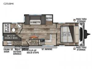 Connect C251BHK Floorplan Image
