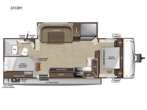 Range Lite 241BH Floorplan Image
