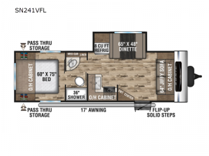 Sonic SN241VFL Floorplan Image
