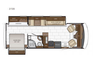 Bay Star Sport 2702 Floorplan Image