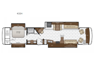 Ventana 4334 Floorplan Image
