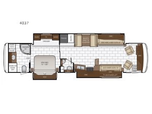 Ventana 4037 Floorplan Image
