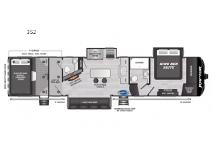 Raptor 352 Floorplan Image