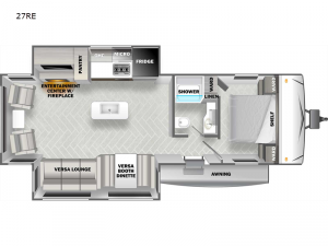 Salem 27RE Floorplan Image