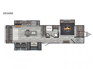 Zinger ZR340RE Floorplan Image
