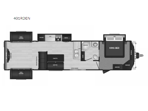 Residence 401RDEN Floorplan Image