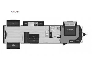Residence 40RDEN Floorplan Image