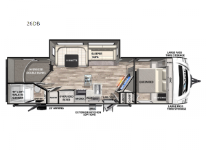 Vibe 26DB Floorplan Image