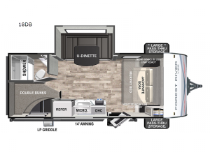 Vibe 18DB Floorplan Image