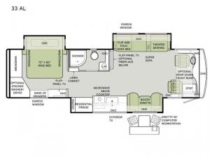 Allegro RED 340 33 AL Floorplan Image