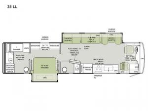 Allegro RED 340 38 LL Floorplan Image