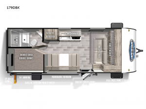Salem FSX 179DBK Floorplan Image