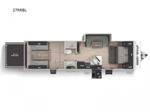 Cherokee Grey Wolf Black Label 27RRBL Floorplan Image