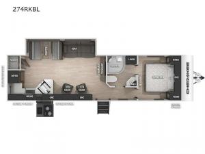 Cherokee Black Label 274RKBL Floorplan Image