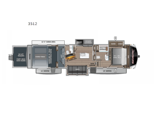 Seismic Luxury Series 3512 Floorplan Image