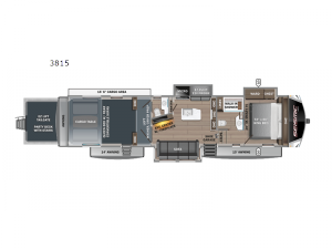 Seismic Luxury Series 3815 Floorplan Image