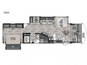 FR3 33DS Floorplan Image