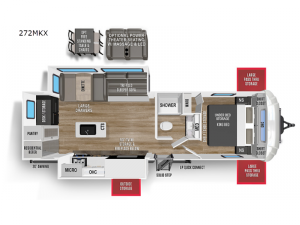 Wildcat 272MKX Floorplan Image