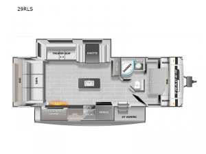 Tracer 29RLS Floorplan Image