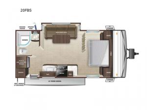 Olympia 20FBS Floorplan Image