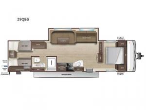 Olympia 29QBS Floorplan Image