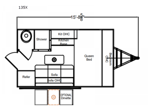 Xplorer 135X Floorplan Image