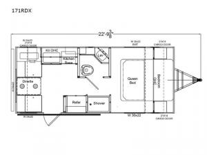 Xplorer 171RDX Floorplan Image