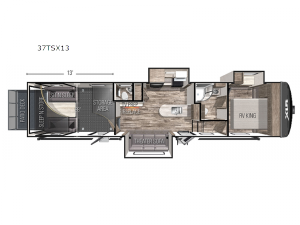 XLR Boost 37TSX13 Floorplan Image