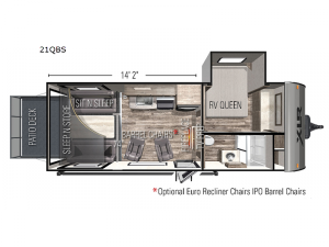 XLR Boost 21QBS Floorplan Image
