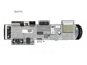 Bighorn 3883MD Floorplan Image