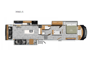 Bighorn 3960LS Floorplan Image