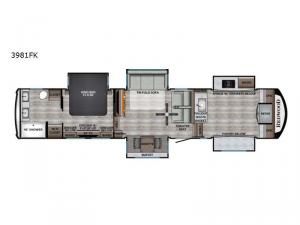 Redwood 3981FK Floorplan Image