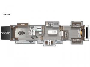 RiverStone 37FLTH Floorplan Image