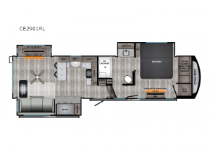 Cameo CE2901RL Floorplan Image