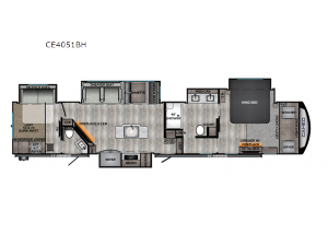 Cameo CE4051BH Floorplan Image
