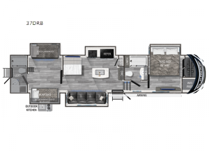 ElkRidge 37DRB Floorplan Image