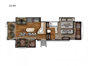 Arctic Fox Grande Ronde 32-5M Floorplan Image