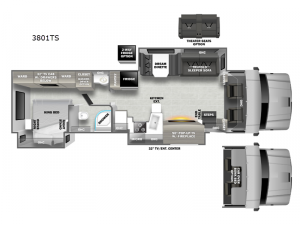 DynaQuest XL 3801TS Floorplan Image