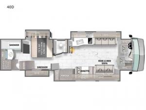 Berkshire XL 40D Floorplan Image