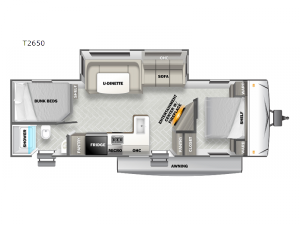 EVO T2650 Floorplan Image